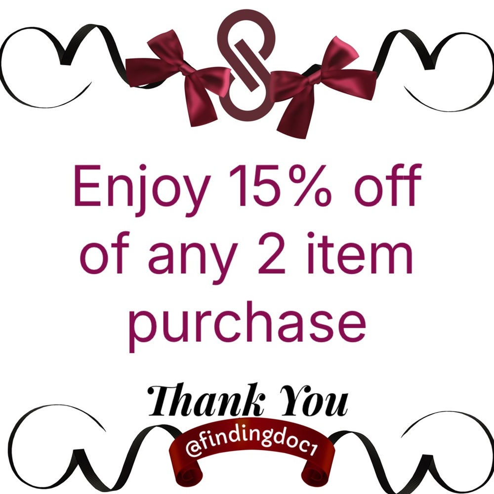 BUNDLE FOR CORRECT DISCOUNT!!!